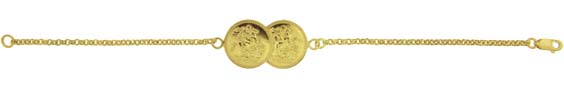 Coin Bracelet - Gold